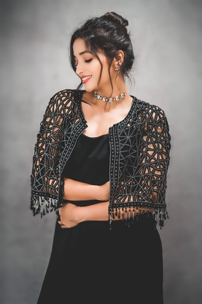 欧美时尚模特美女人像艺术写真照片